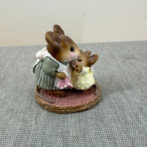 Wee Forest Folk Don't Cry M-149 signed Annette Petersen Mother & Child Retired